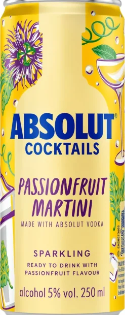Absolut Passionfruit Martini