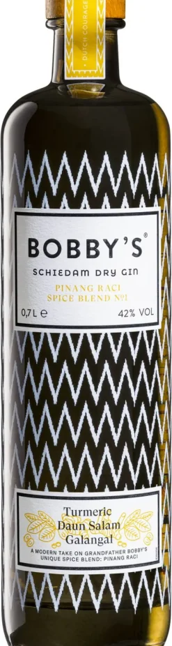 Bobby's Schiedam Dry Gin Pinang Raci Spice Blend