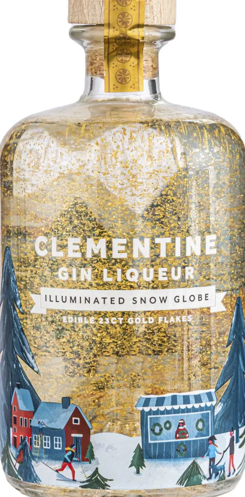 Clementine Snow Globe Gin Liqueur Cadeauverpakking