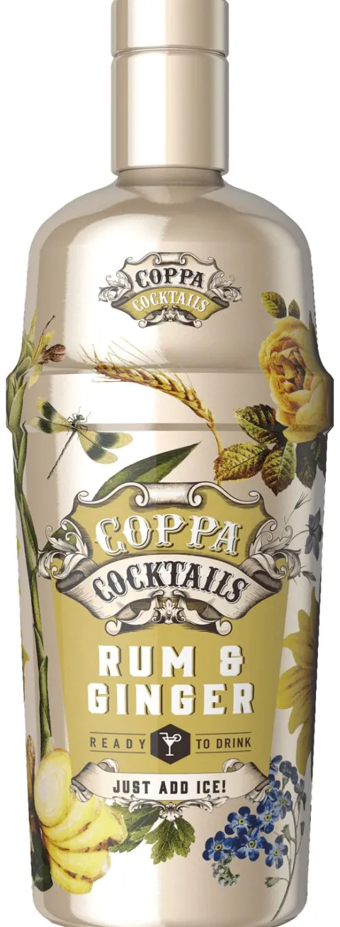 Coppa Cocktails Rum Ginger
