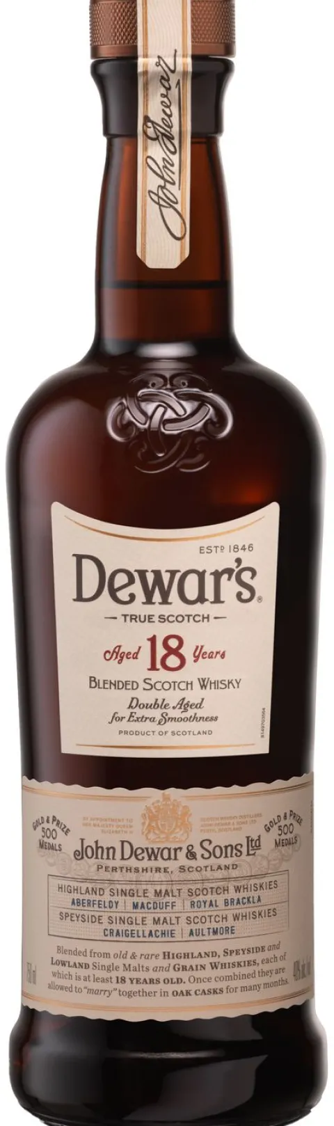 Dewar's 18 Years