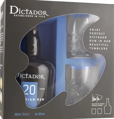 Dictador Rum 20 Years Cadeauverpakking