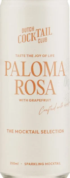 Dutch Cocktail Club Paloma Rosa Alcoholvrij