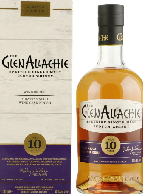 Glenallachie10 Years Grattamacco Red Wine Finish