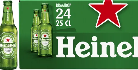 Heineken Premium Pilsener Bier Draaidop Fles