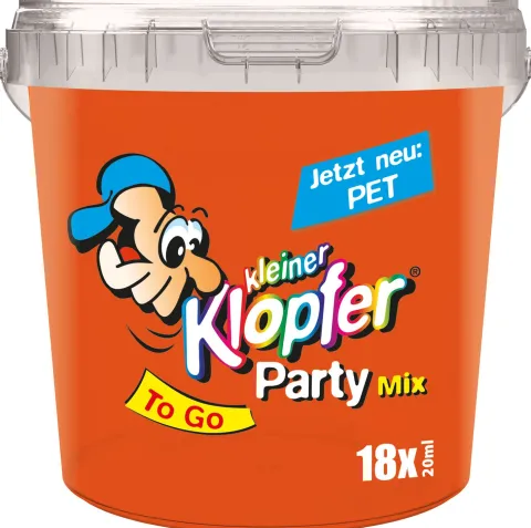 Kleiner Klopfer party bucket pet flesjes