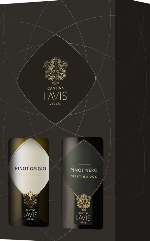Lavis Pinot Grigio & Pinot Nero Cadeaupakket