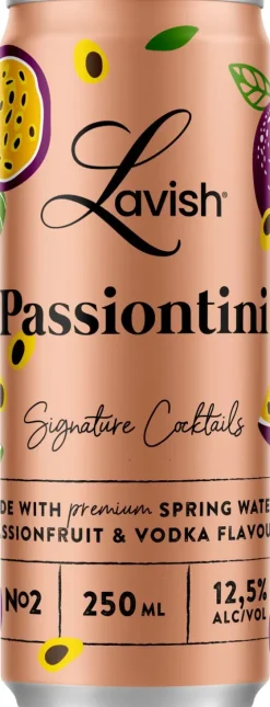 Lavish Signature Cocktails Passiontini