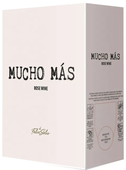 Mucho Mas Rosado Bag in Box