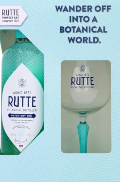 Rutte Dutch dry gin Cadeauverpakking