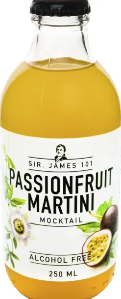 Sir James passionfruit martini