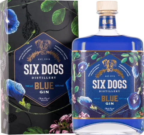 Six Dogs Gin Blue