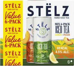 STËLZ Hard Iced Tea 6-pack Peach & Lemon