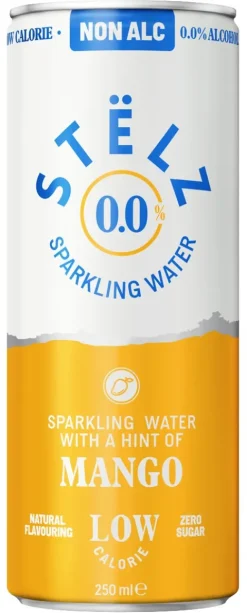 Stëlz Hard Seltzer Mango Alcoholvrij