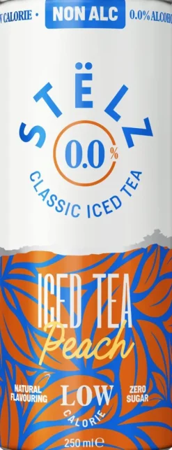 Stëlz Iced Tea Peach Alcoholvrij