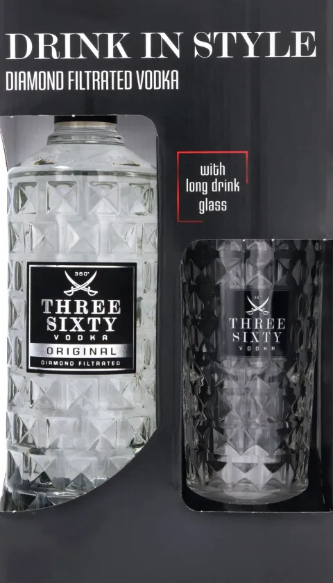 Three Sixty Vodka Cadeauverpakking