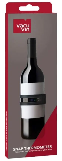 Vacu Vin Snap Thermometer Grijs
