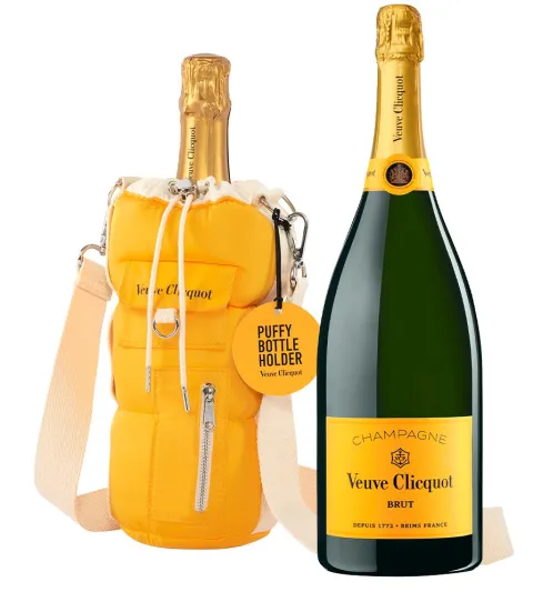 Veuve Clicquot Puffy Bottle Holder Bag