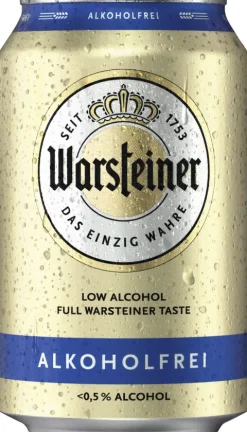 Warsteiner Alkoholfrei blik
