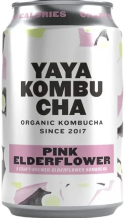 Yaya Kombucha Elderflower Bio