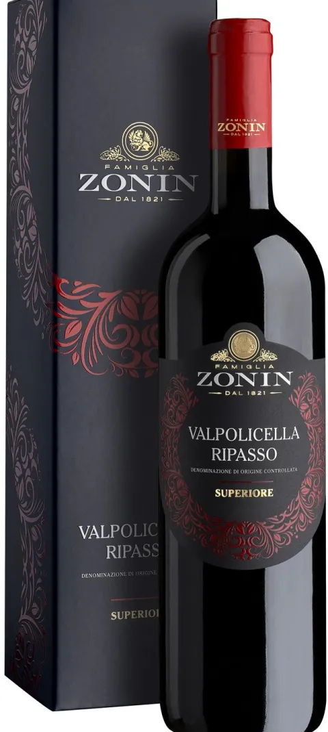 Zonin Valpolicella Ripasso Superiore Cadeauverpakking